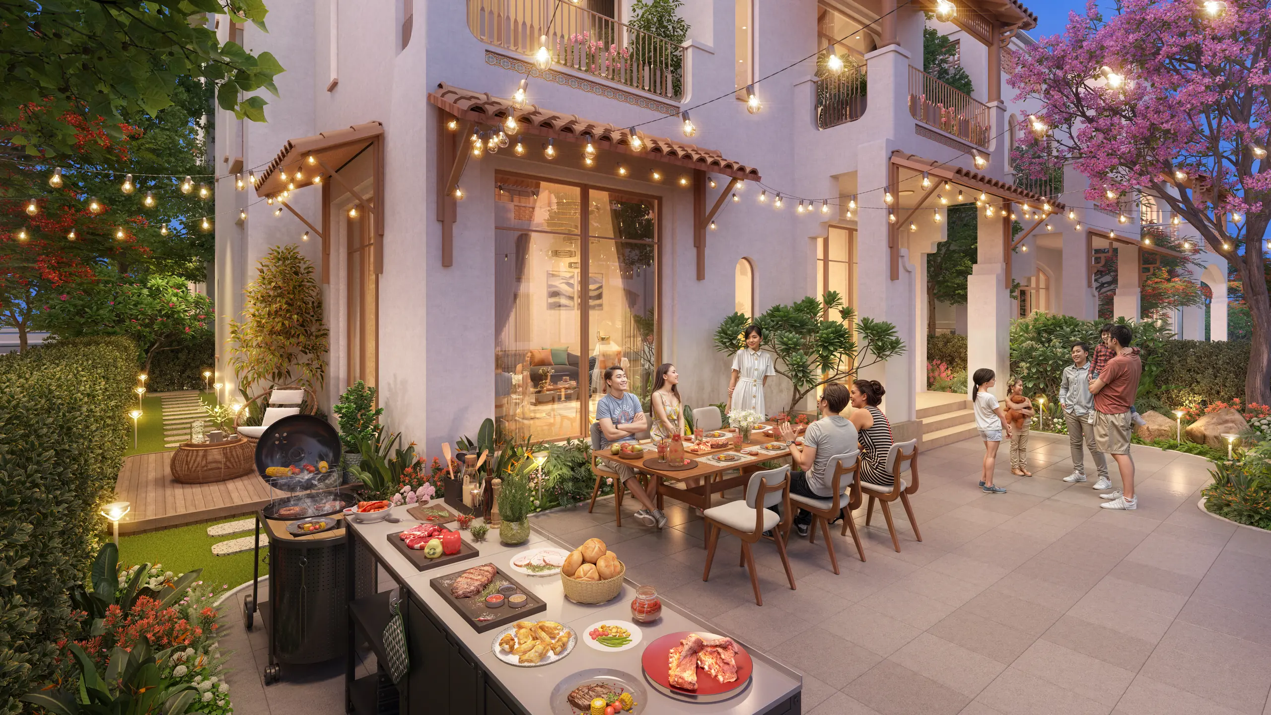 Mặt bằng Nhà phố Blanca City Vũng Tàu