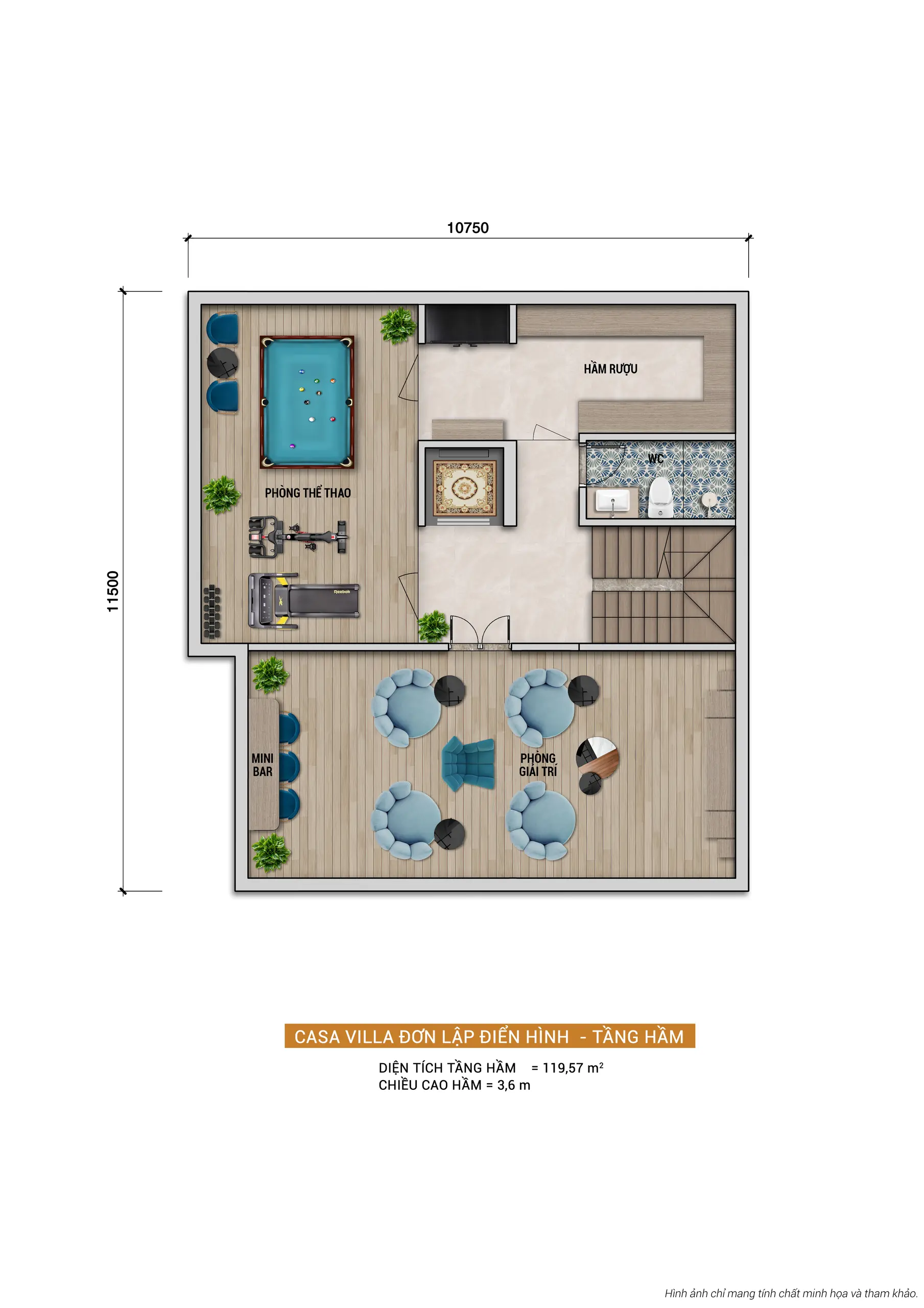 Layout Nhà phố Blanca City Vũng Tàu