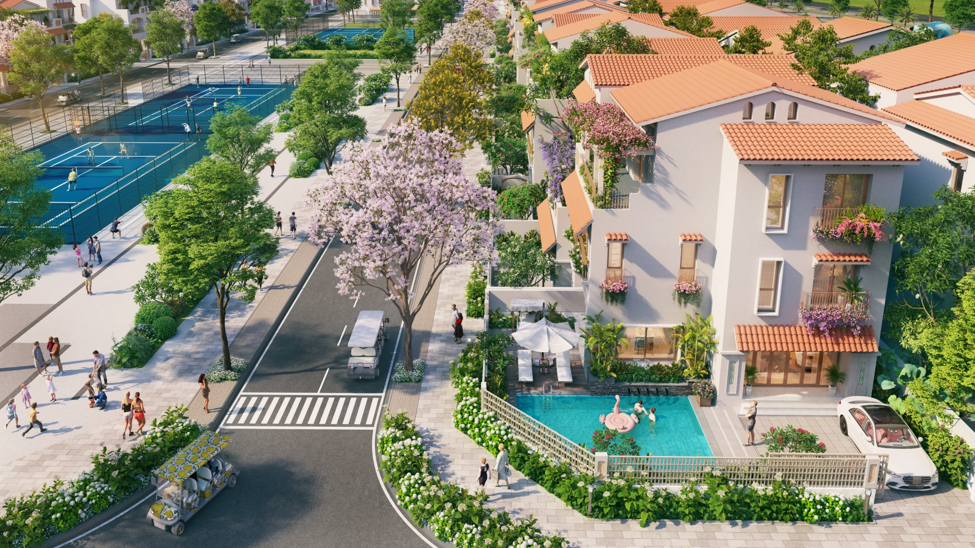 Biệt thự Blanca City Vũng Tàu – Khám phá không gian bên trong